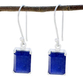 Olivia Everyday Gemstone Earrings in Lapis Lazuli Multi multicolor Dangle